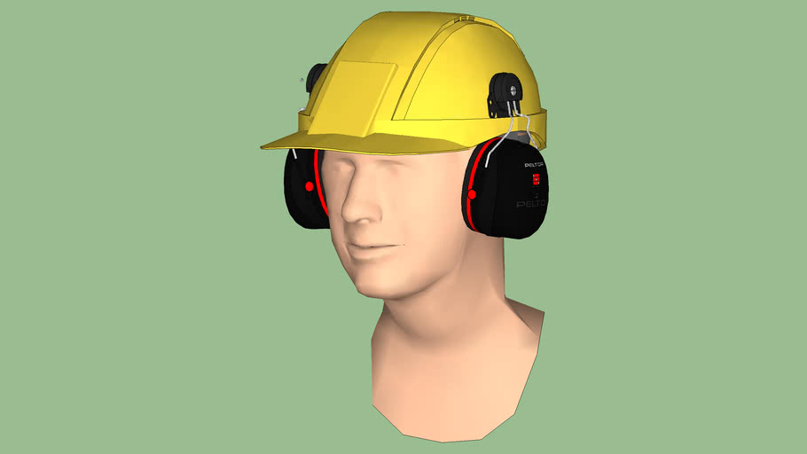 Safety First Series - Hearing Protection - Over-The-Ear (Ear Muff) – Level 3 – Cap Style