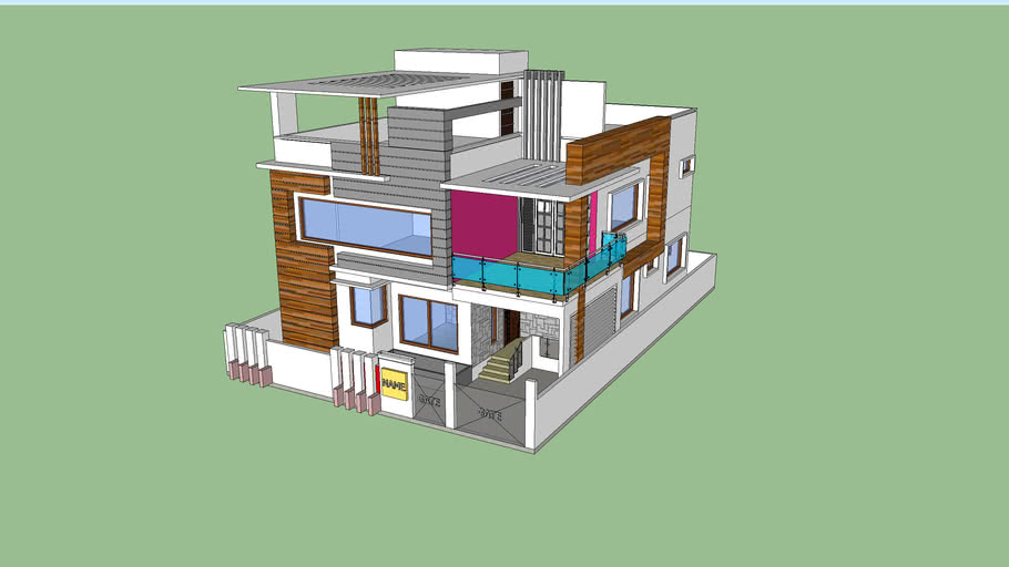 Residential Bunglow 3d Warehouse