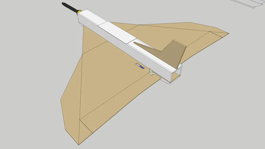 AVRO Vulcan RC Aircraft Model 3D Warehouse