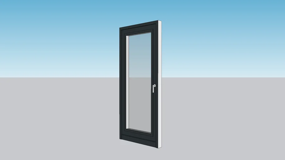 Châssis 2 coloris portefenêtre. 3D Warehouse