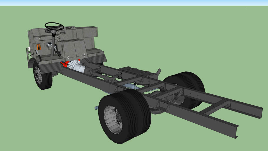 GM P30 forward control short wheelbase chassis 3D Warehouse
