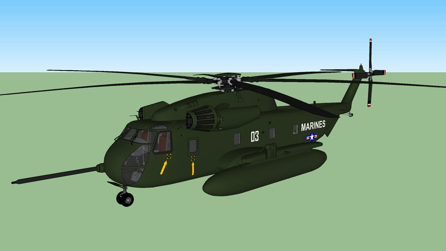 HH-53B USMC Version (1968) | 3D Warehouse