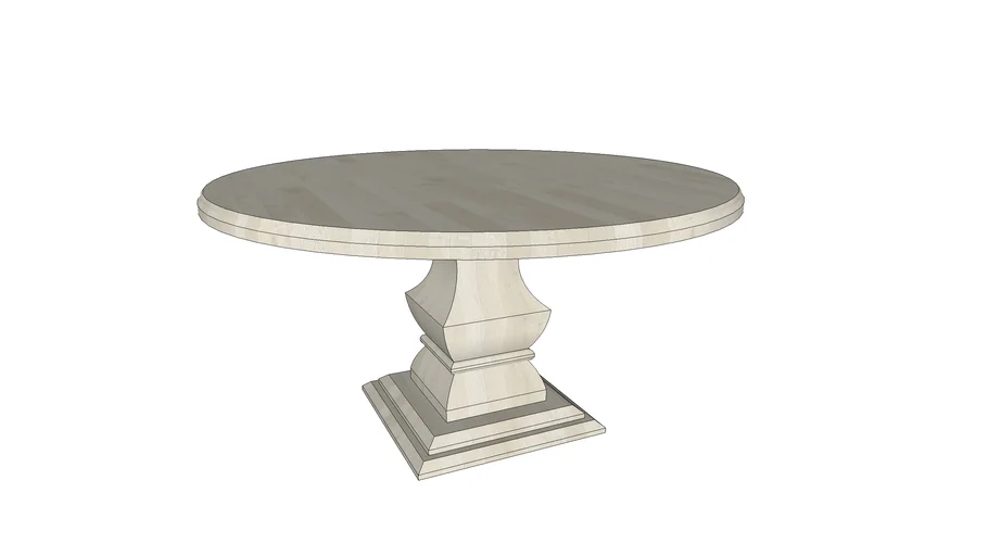 Ballard Andrews Round Pedestal Table
