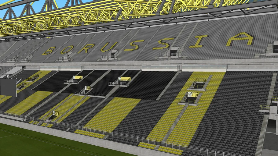 Signal Iduna Park 3D Warehouse