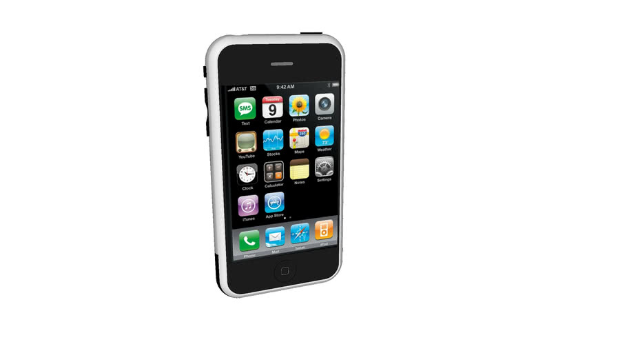 Apple Iphone First Generation 3d Warehouse