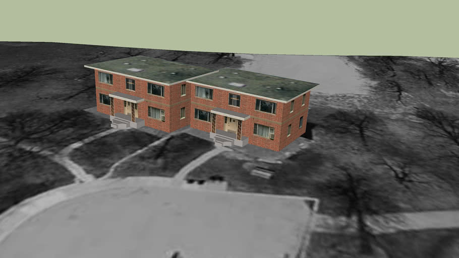 Purdue Hilltop Apartment Building 20 | 3D Warehouse