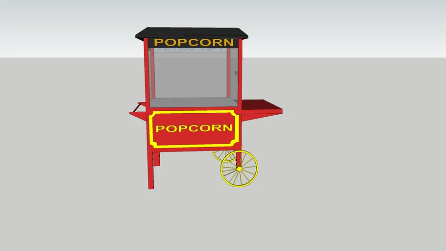 Popcorn Machine 3D Warehouse