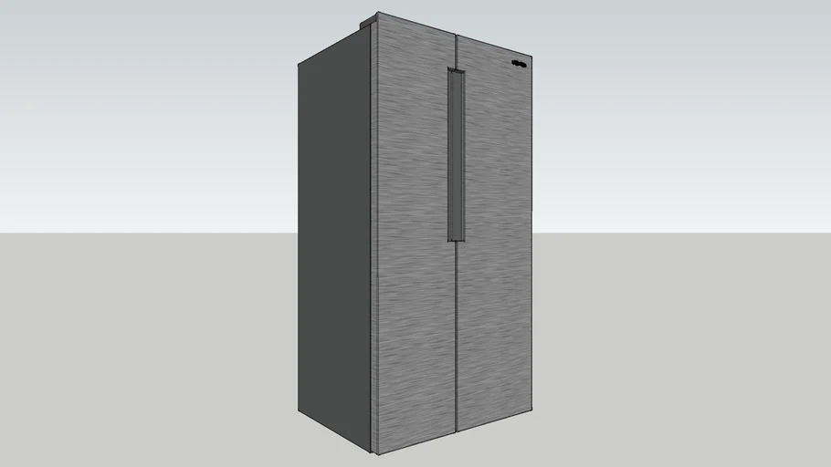 Samsung Side by Side Fridge 3D Warehouse