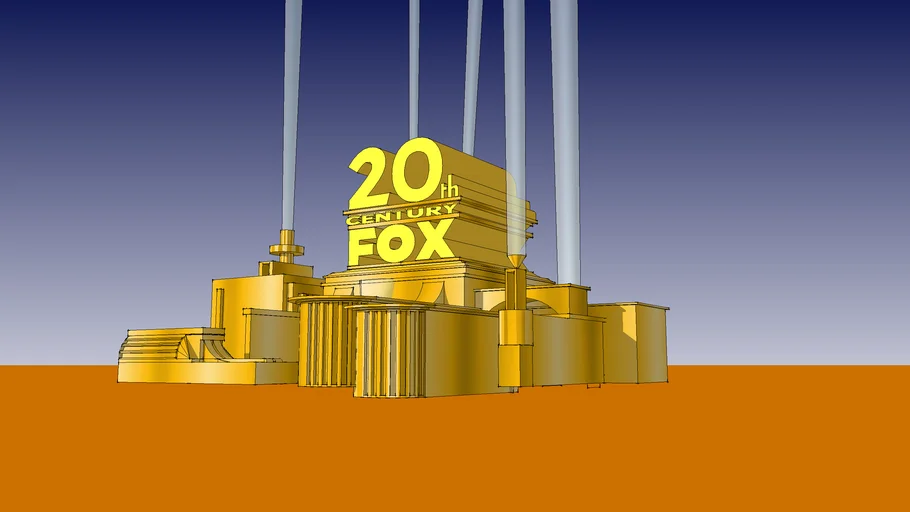 20th Century Fox Logo 2015 Remake Realistic | 3D Warehouse