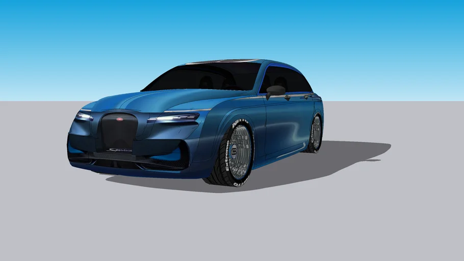 2025 Bugatti-Spartacus Supercar  3D Warehouse
