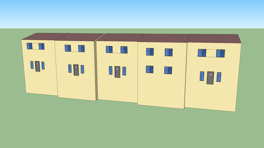 Scribner Village Apartments Reeves 3D Warehouse