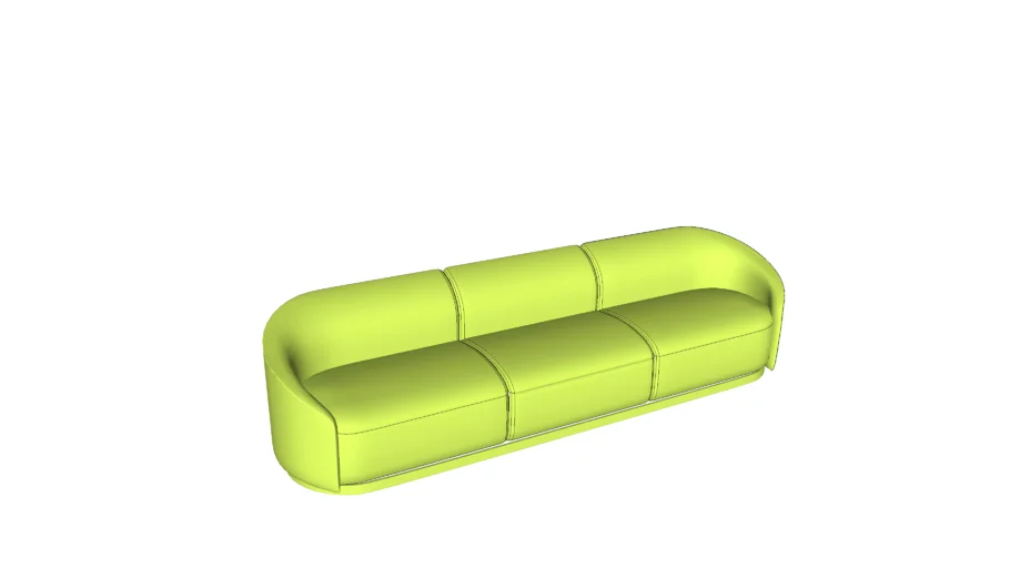 curved sofa