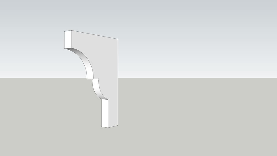 Corbel / Bar Bracket 3D Warehouse