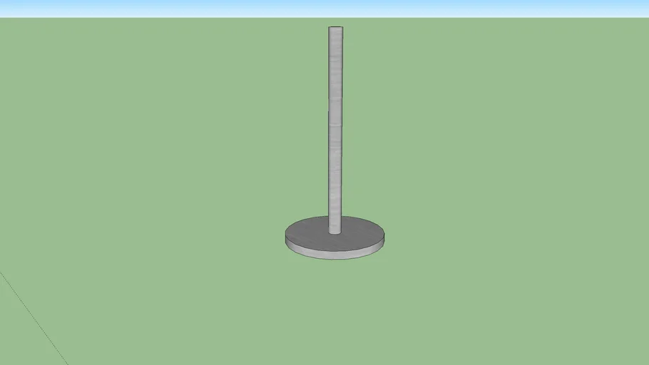 24 inch Overhead Rain Showerhead | 3D Warehouse