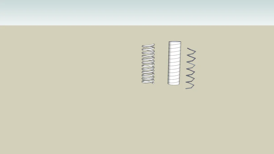 Simple Spring e bobo spring | 3D Warehouse
