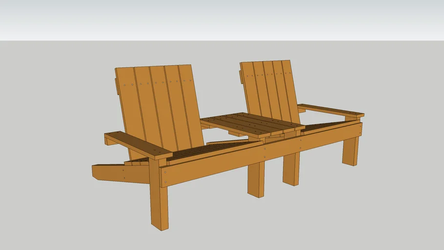 Jack and Jill Chair 3D Warehouse