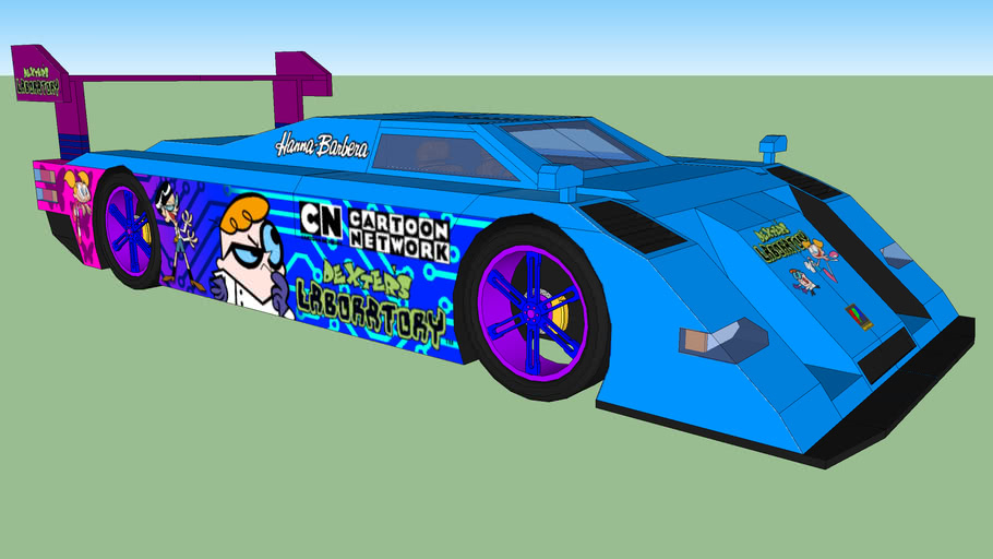 Cartoon Network Dexter's Laboratory Car 3D Warehouse