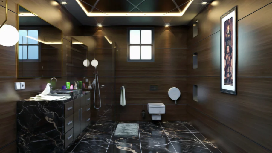 bathroom interior | 3D Warehouse