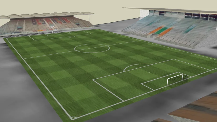 Stade Léo Lagrange (Besançon) 3D Warehouse