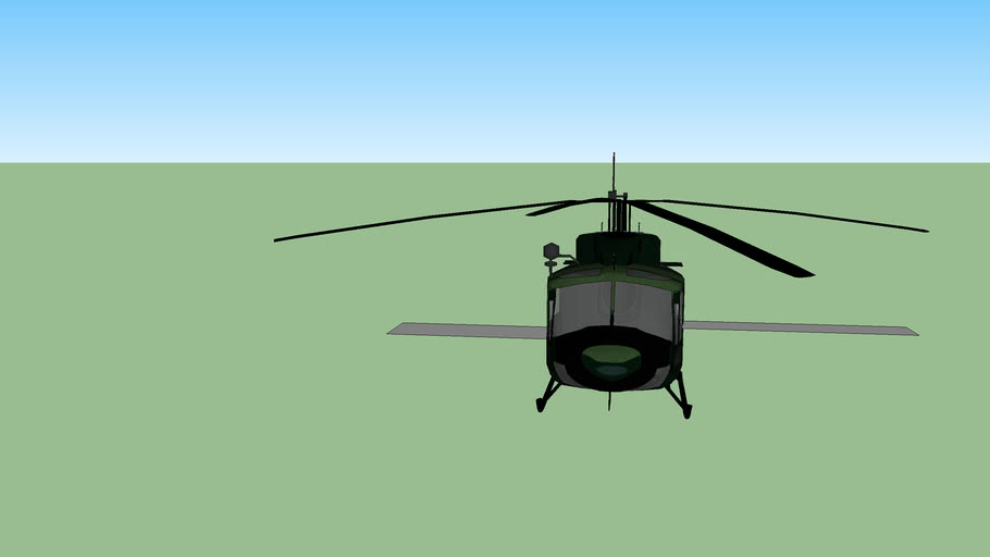 helicopter with baril
