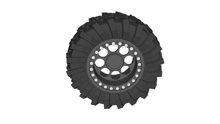 mud tire 3D Warehouse