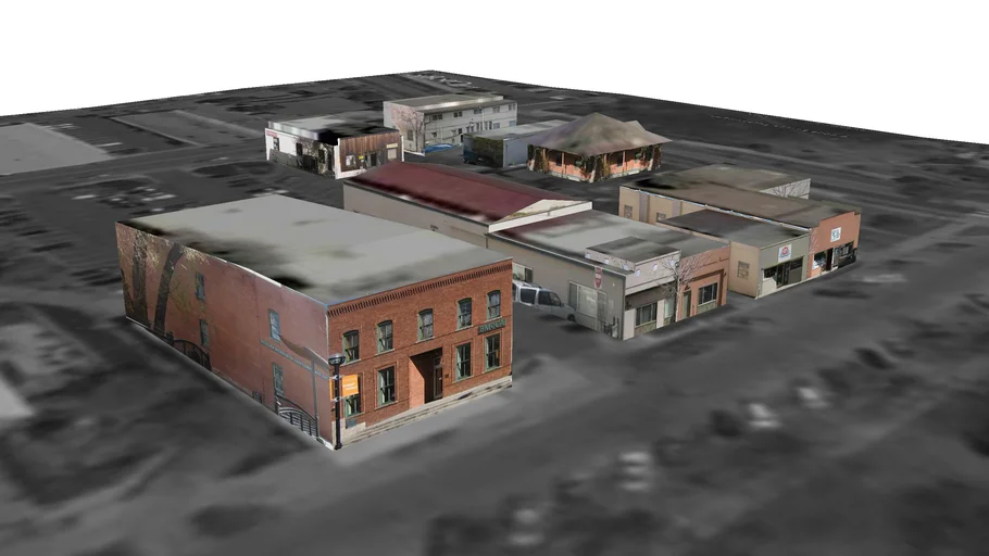Model of 14th and Arapahoe NW
