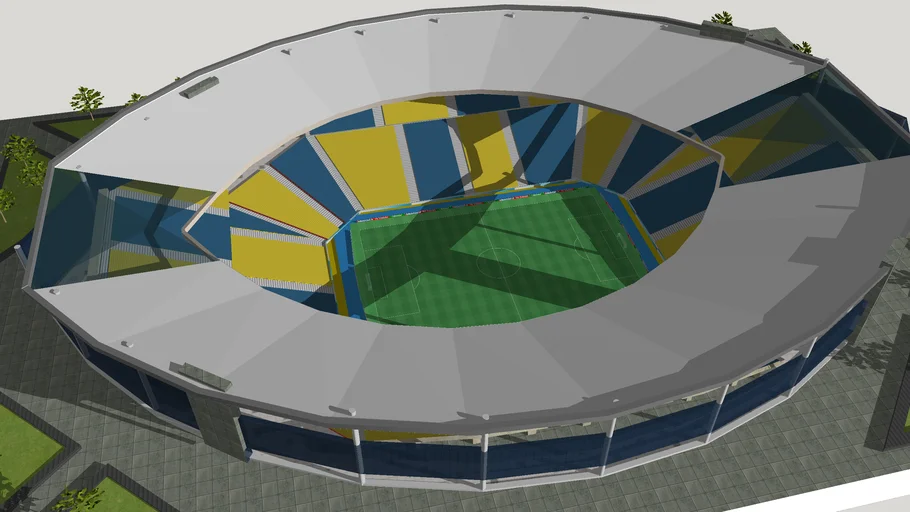 Big Football Stadium - - 3D Warehouse