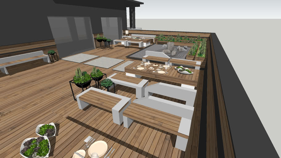 Roof Top Dining 3d Warehouse