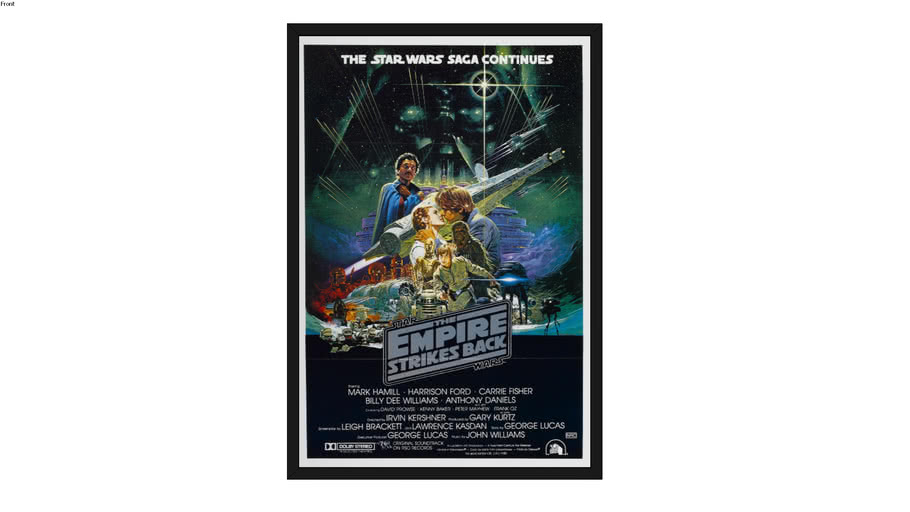 The Empire Strikes Back Poster | 3D Warehouse