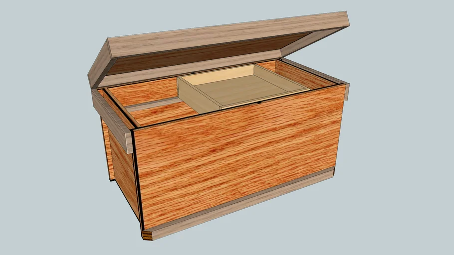 Twin's Toy Chests. | 3D Warehouse