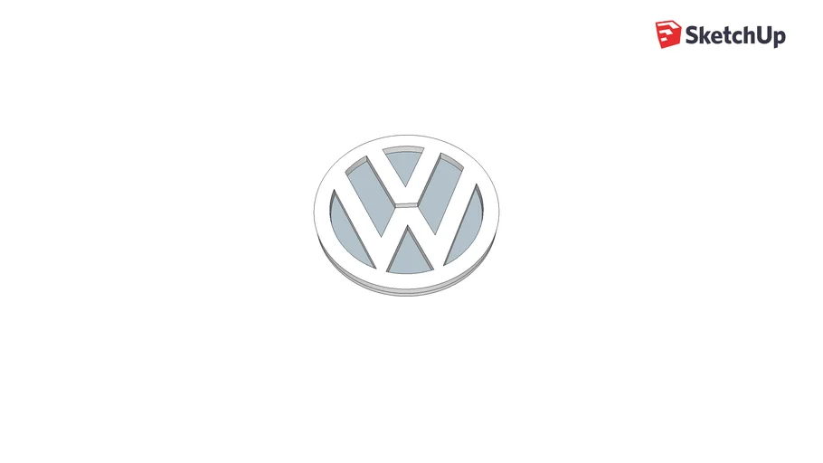 Volkswagen Logo , Volkswagen logo illustration transparent