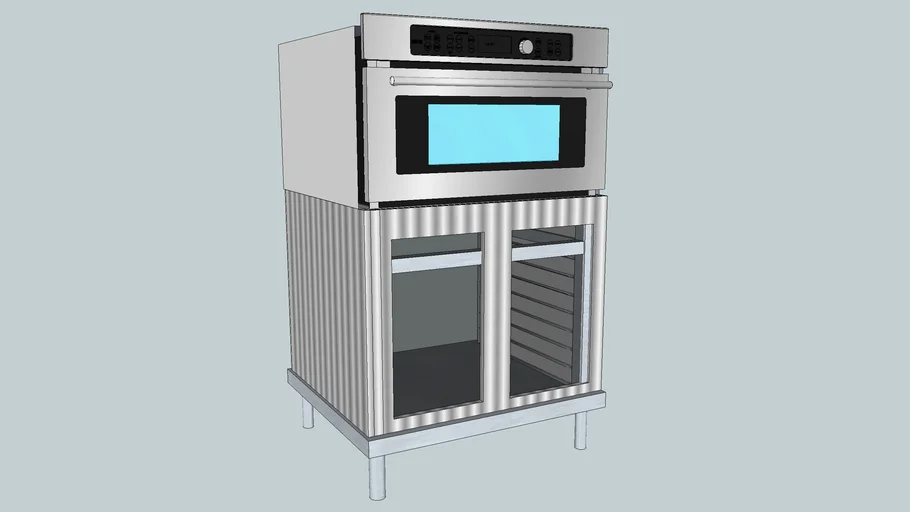 Forno Elétrico - 2008, 3D CAD Model Library