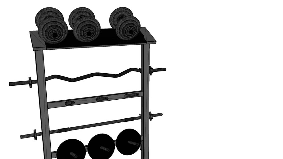 Gym equipment 3D Warehouse