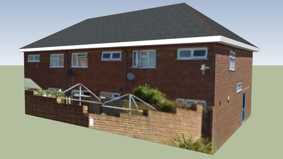 Flats in Preston Close 3D Warehouse