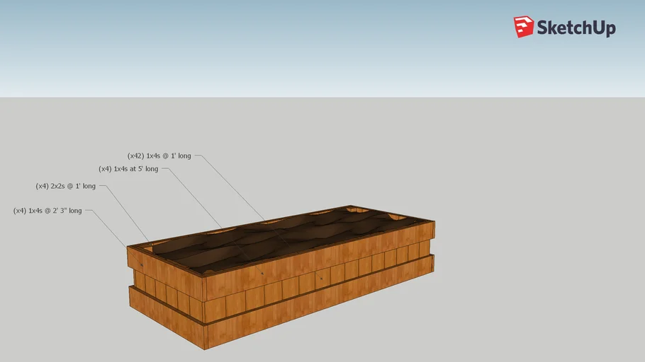 Planter Box 3D Warehouse