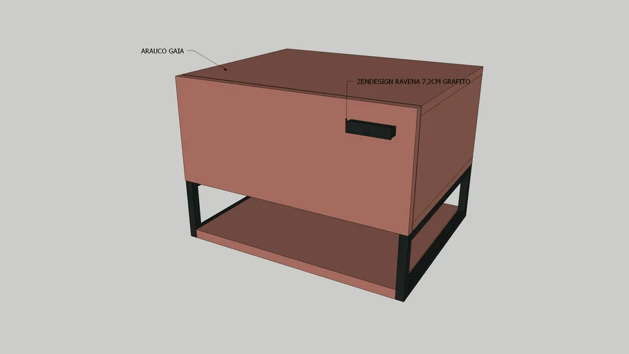 mesa de cabeceira - - 3D Warehouse