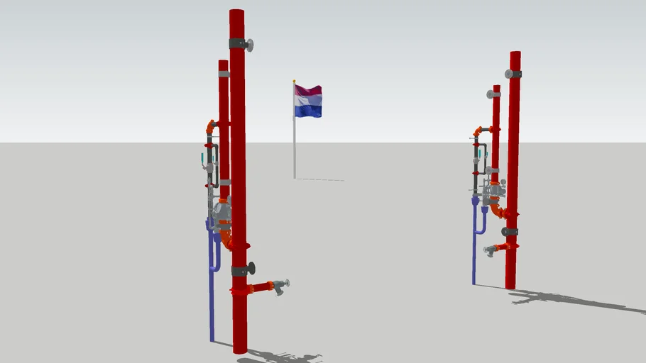 combination Standpipe | 3D Warehouse