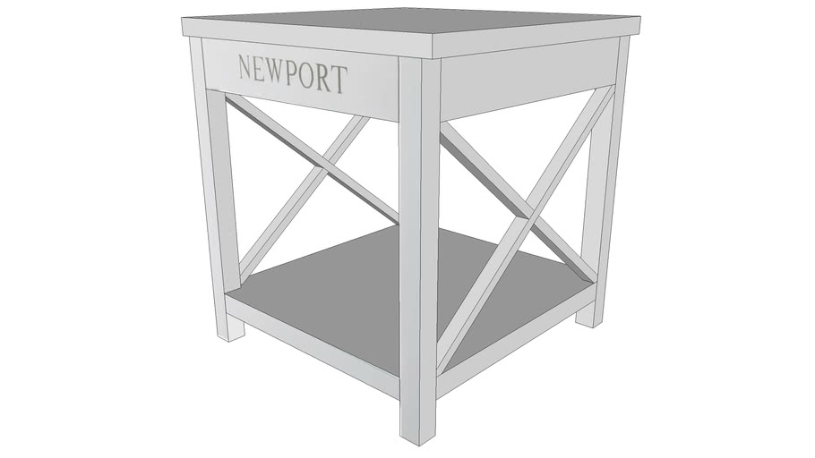 Newport, bout de canapé,Maisons du monde, 115.682, prix :69€