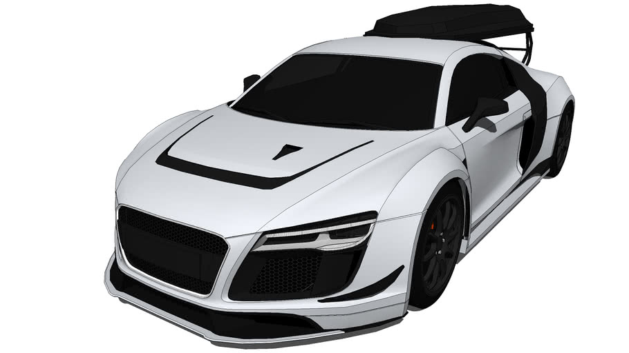 Audi R8 GT PPI Razor Roof Box 3D Warehouse