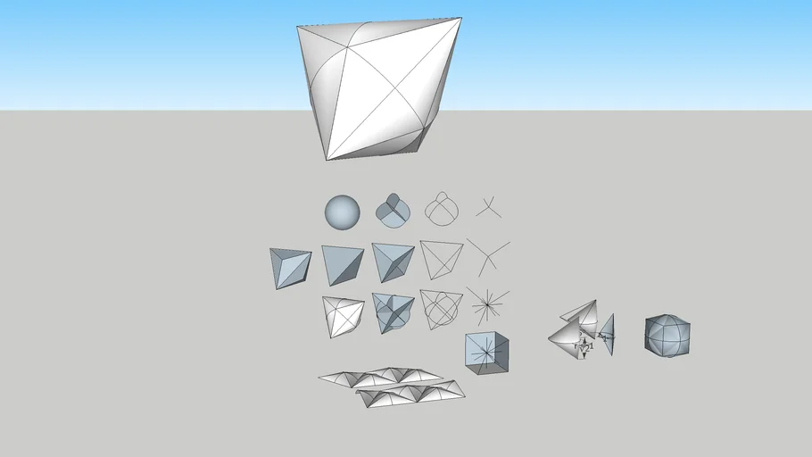Inflated Tetrahedron, Tetrapod