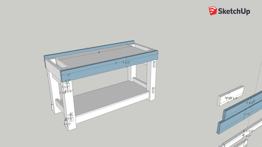 Rotating Table for Bosch 4410 Sliding Compound Miter Saw | 3D Warehouse