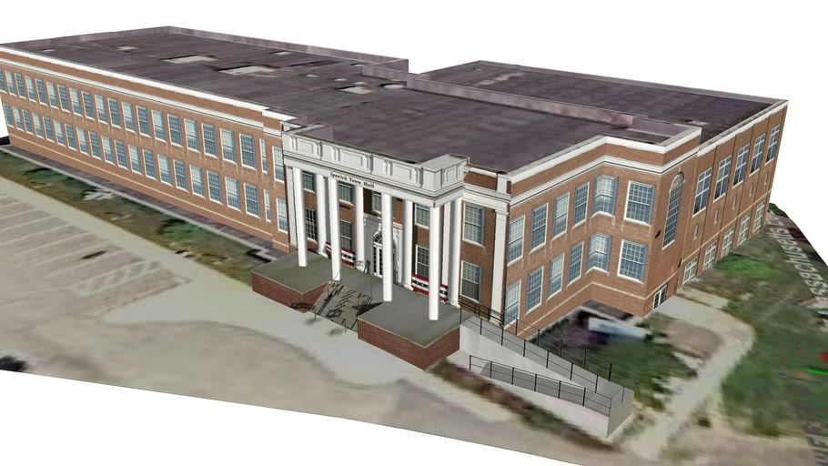 Ipswich MA, Town Hall 3D Warehouse
