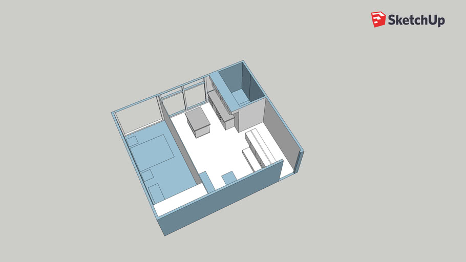 1bedroom20x24 3D Warehouse   56b45279 9fa6 4d18 9744 9c8b439b738c