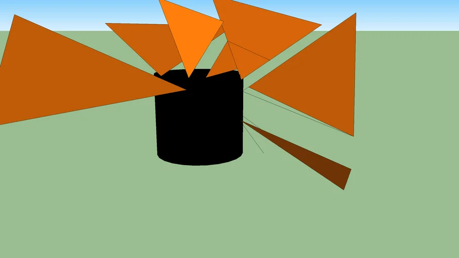 exploding trash can 3! 3D Warehouse