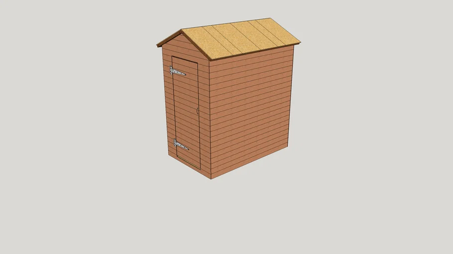 wooden shed | 3D Warehouse