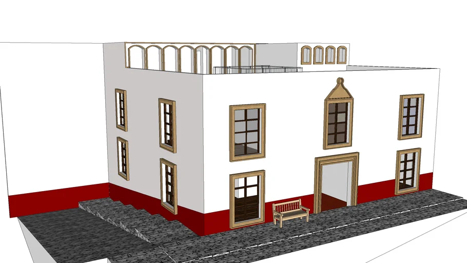 casa-colonial-3d-warehouse