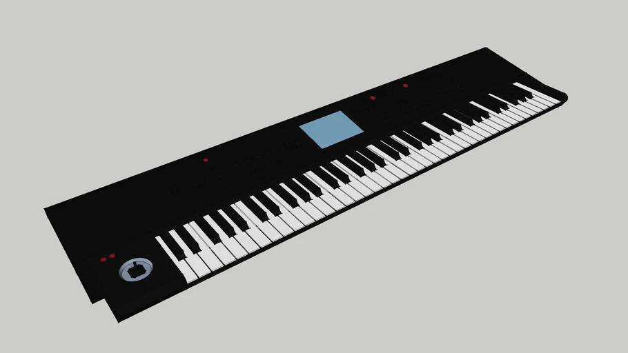 Korg M50 73 keys LOW - 3D Warehouse