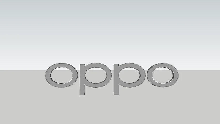 New OPPO Logo | 3D Warehouse