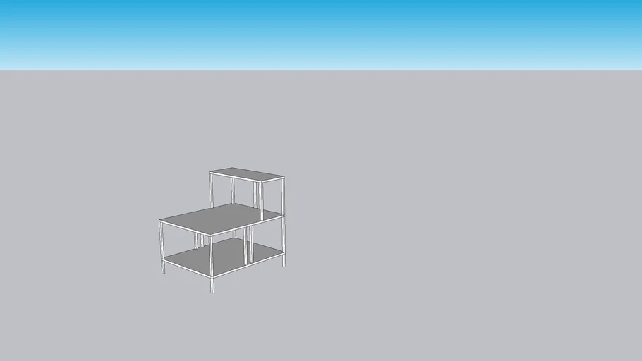 West Elm Profile Side Table 3d Warehouse