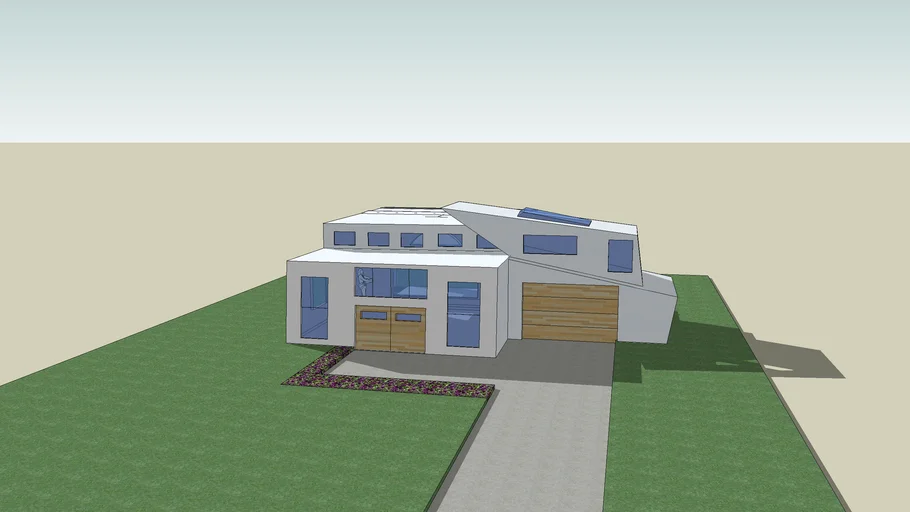 UltraModern Abstract House 3D Warehouse